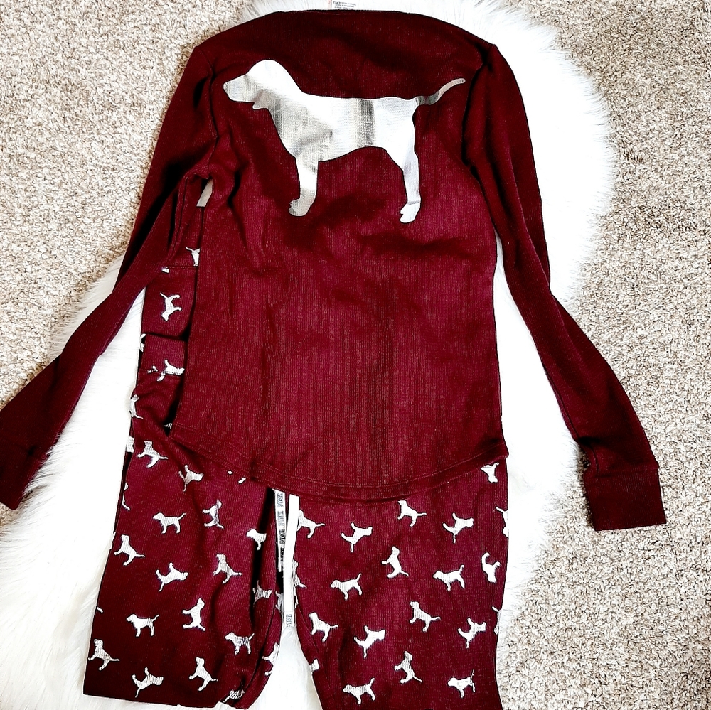 Pink Victoria's Secret 2piece pajamas - Picture 5 of 13